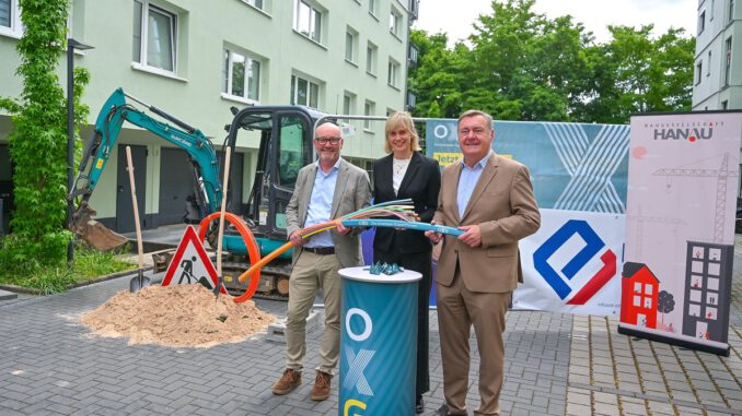Fast 4.000 Wohnungen in Hanau sollen schrittweise an Glasfaser angeschlossen werden