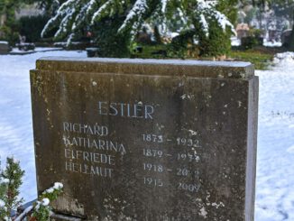 Grabstätte von Richard Estler in Kesselstadt als Ehrengrab anerkannt
