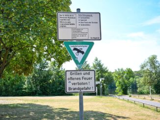 Hanau schränkt offenes Grillen in Parks und am Mainufer wegen hoher Brandgefahr ein