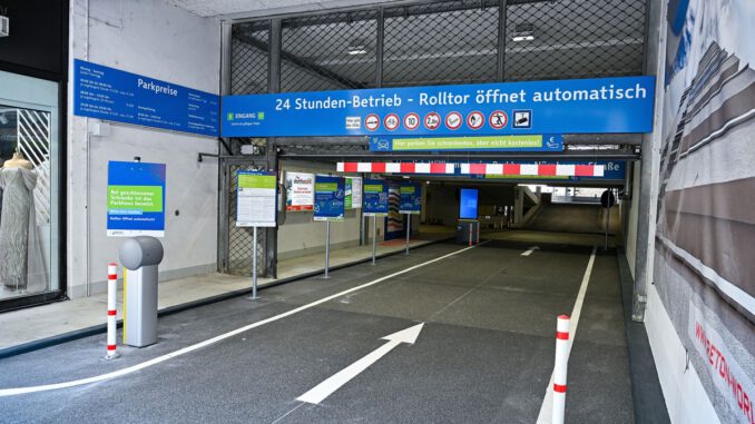 Parkhaus Nürnberger Straße in Hanau am 11. Januar ganztägig für Fahrzeuge gesperrt wegen Bodenprüfung