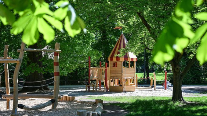 Spielplatz im Hanauer Schlossgarten öffnet nach Neugestaltung am 11. Mai Spielplatz im Hanauer Schlossgarten öffnet nach Neugestaltung am 11. Mai